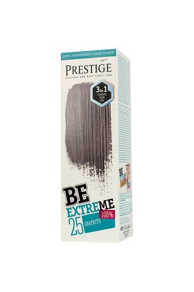 Prestige Vopsea de păr semipermanentă, gri, 100 ml, Be Extreme