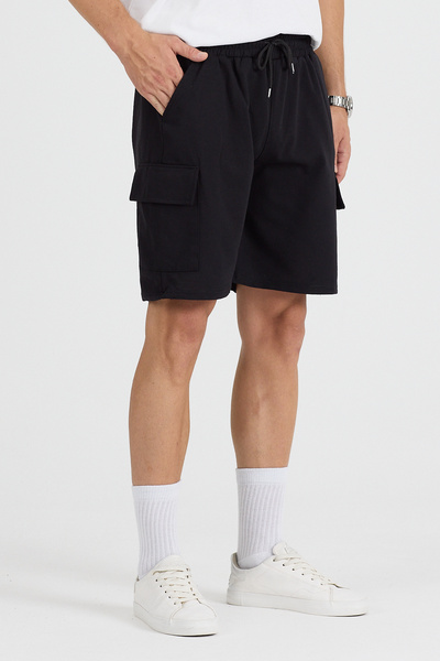 pandy شورت مناسب للجنسين مع جيوب كارجو