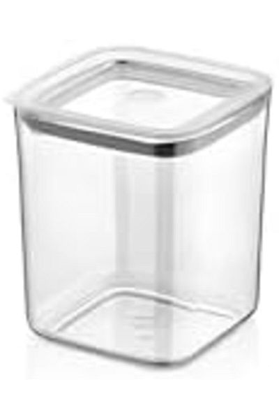 AC BOX Ahmet Sude Square Storage Container 3 X 1000 Ml, Transparent Ac Box 861931