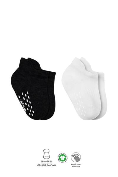 NW NessiWorld Nessiworld Bistyle 2'Li أحذية رياضية مضادة للانزلاق جوارب قطنية...