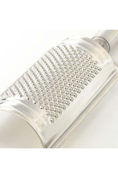 Muji Grated Stainless Steel Cheese, W 6 x H 25 cm, Silver