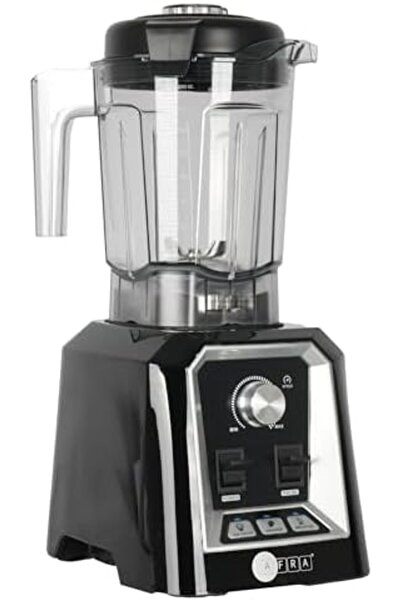 Afra خلاط احترافي، محرك نحاسي عالي السرعة 1600 واط (9540)، 6 شفرات SUS آمنة غذائيًا، سعة 2 لتر Unb