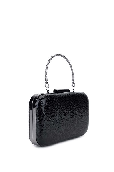 Tamer Tanca Women's Black Vegan Evening Dress Bag