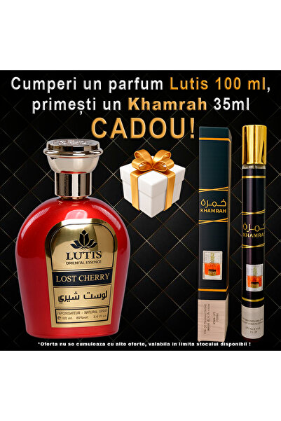 Lutis Lost Cherry by Parfum Arabesc Unisex + CADOU Khamrah 35 ml
