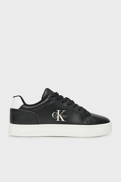 Calvin Klein Logo Leather Sneaker Shoes Yw0Yw019020Gm Shoes Yw0Yw01902 0Gm