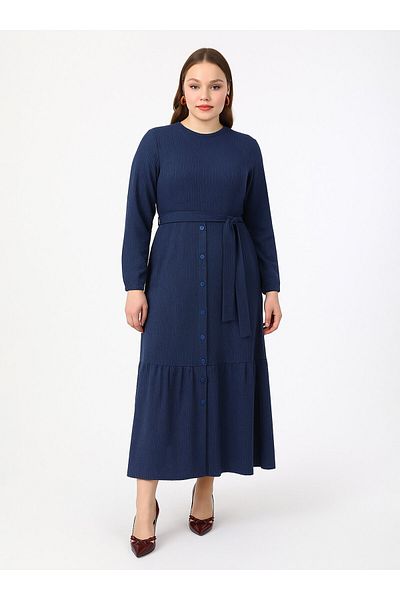 Moda Gazel Hijab Dress - Blue - Moda Gazel