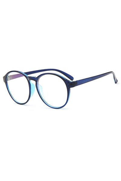 DYSTYLE Computer glasses with blue frame, Unisex,