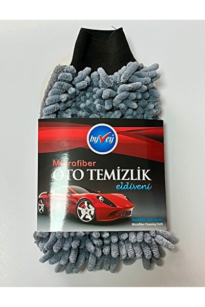 BYVEY قفاز تنظيف السيارات من الألياف الدقيقة