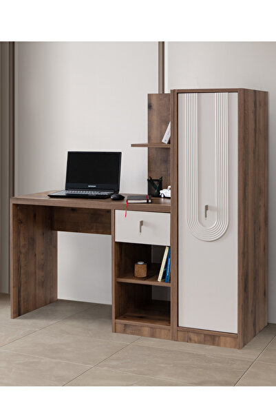 Setay Bilgisayar Masası, Megan Çalışma Masası, Kitaplık