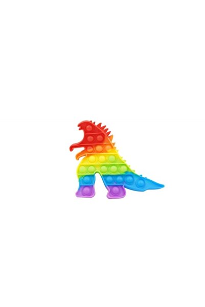 Flo Jucărie anti-stres din silicon, Pop It Now and Flip It, Monster, Multicolor