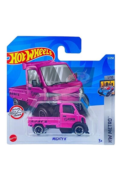 HOT WHEELS 1 x Masinuta Metalica Hot Wheels Mighty K, 2022, Roz, 1:64