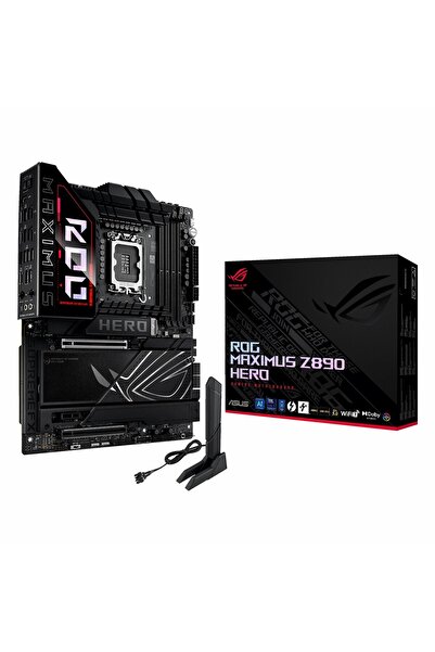 ASUS ROG Maximus Z890 Hero DDR5 (9200MHz)OC M.2 HDMI/USB-C PCIe 5.0 1851P ATX Anakart