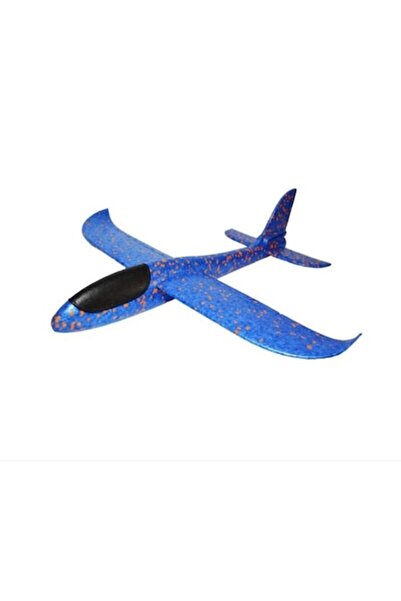 Terra Avion planor din polistiren în geantă, 47 cm, albastru