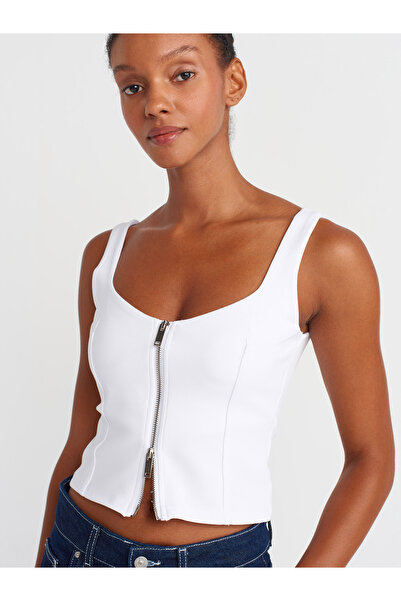 Dilvin 31978 Zippered Ball-White