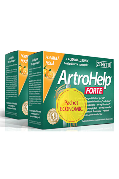 Zenyth Pharmaceuticals ArtroHelp Forte pachet x 42 plicuri