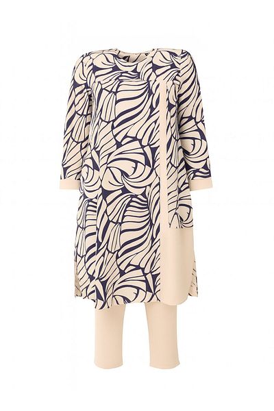 Moda Gazel Suit - Navy Blue - Moda Gazel