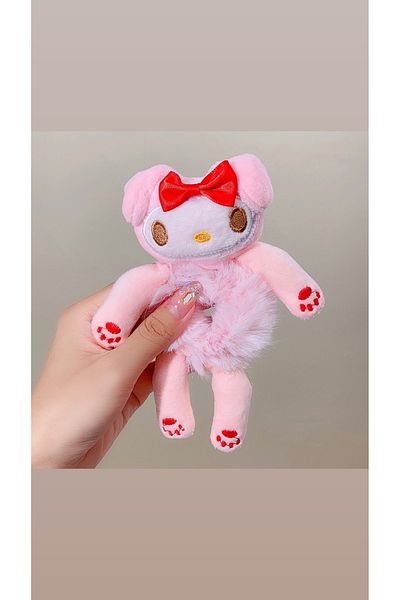 NEHİRDEN Cute Plush My Melody Bun Buckle Child