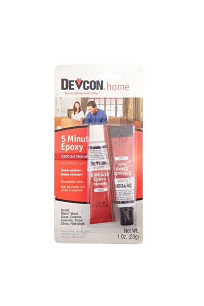 Devcon 5-Minute Epoxy Resin and Hardener Tubes 28g