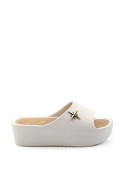 Bambi White Women's Slippers K04740300159