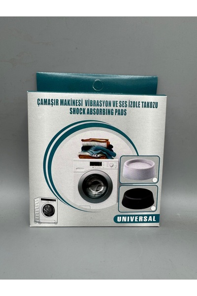 erparmarket Çamaşır Makinası Titreşim Sarsıntı Ses Önleyici Kaydırmaz Ayak