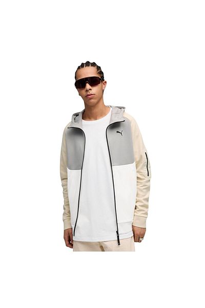 Puma 688045-87 Pumatech Fz Hoodie Men's Jacket Gray