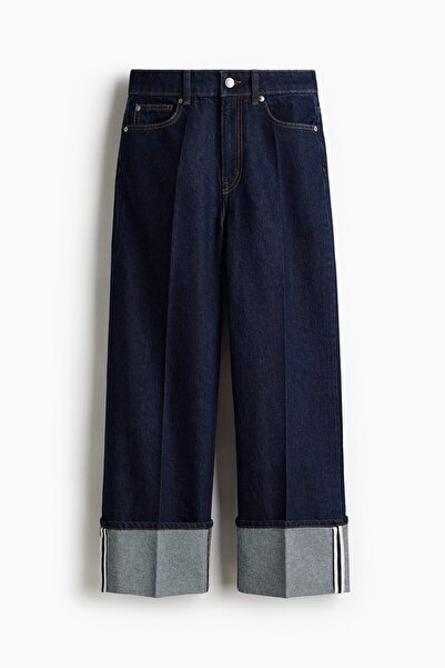 H&M Wide High Ankle Jeans