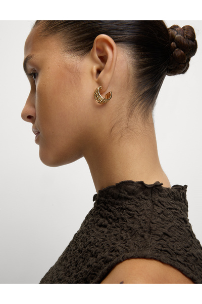 Marks & Spencer Pamuk Karışımlı Dokulu Jersey Midi Elbise