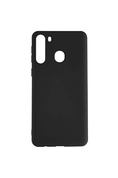 lemontti Ochranný kryt na záda Silky LEMHSSA21N pro Samsung Galaxy A21 (černý)