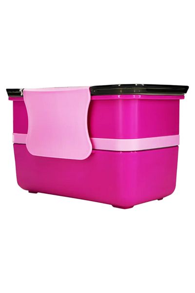Roco RQ-1B6234PPL Two-Layer Food Container by Roku - Pink