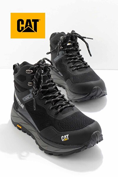 Caterpillar Siyah Erkek Deri Bot LENNOX