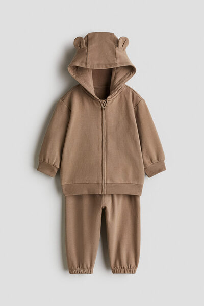 H&M 2 Parçalı Kapüşonlu Üst ve Jogger Pantolon Set
