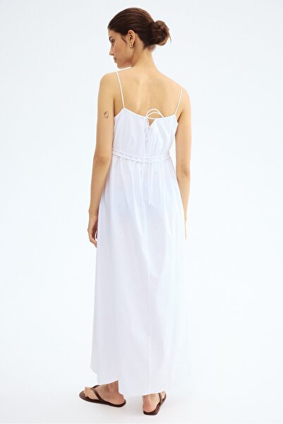 H&M MAMA Askılı Poplin Elbise