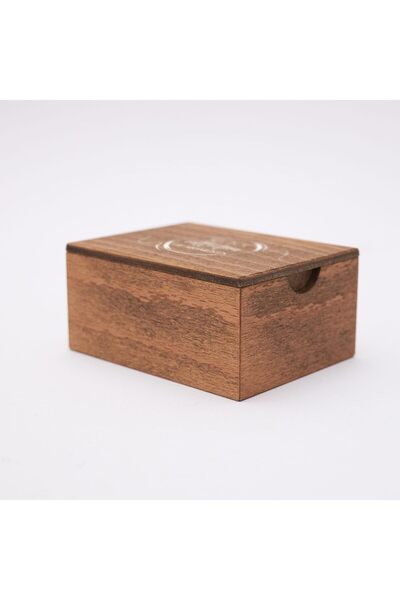 AC BOX Of Moments Wooden Photo Box - 9 X 7 X 4.3 cm - 70 Photos Capacity Ac Box 861931