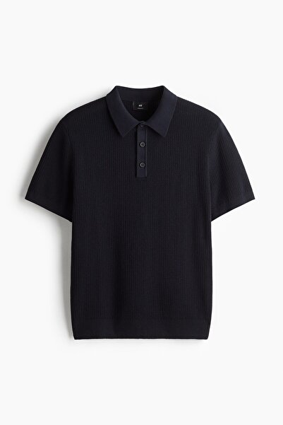 H&M Triko Polo Tişört Regular Fit