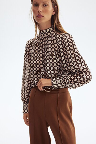 H&M Kemer Detaylı Pantolon