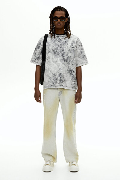 H&M Kısa Tişört Oversized Fit