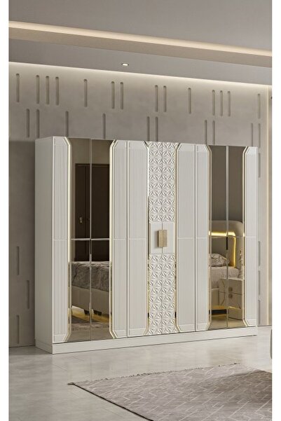 AYDINEV MERLİN MDF 6 KAPAKLI DOLAP