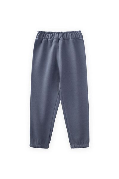 Cigit Three Thread Tracksuit 2-10 Years Indigo Blue