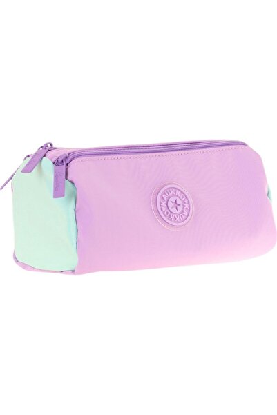 KAUKKO Quıck 3 Bölmeli Kalem Çantası (lılac)