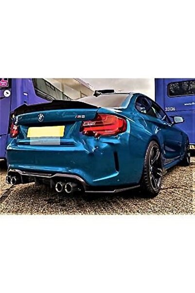 HYM TUNİNG BMW 2 SERİSİ F22 PSM SPOYLER 2014 2020 PARLAK SİYAH