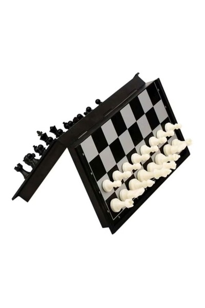 rexa مجموعة شطرنج السفر المغناطيسية QuadPro - لعبة استراتيجية صغيرة الحجم وقا...