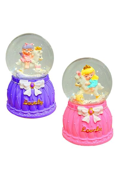 Banadabak KAR KÜRESİ B-247 ORTA PİLLİ SESLİ IŞIKLI ( 1 ADET FİYATIDIR)