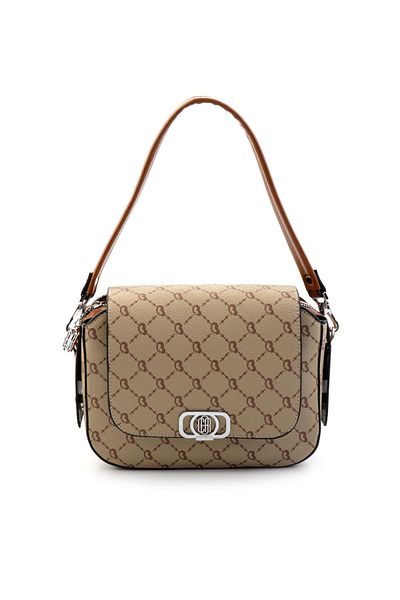 Bambi Μπεζ 2 Γυναικεία τσάντα Messenger C06636431451