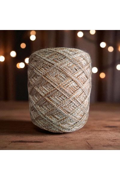 Kırlangıç Cotton Chain Mercerized & Sim Viscose Mix Design Hand Knitting Thread 170 Gr