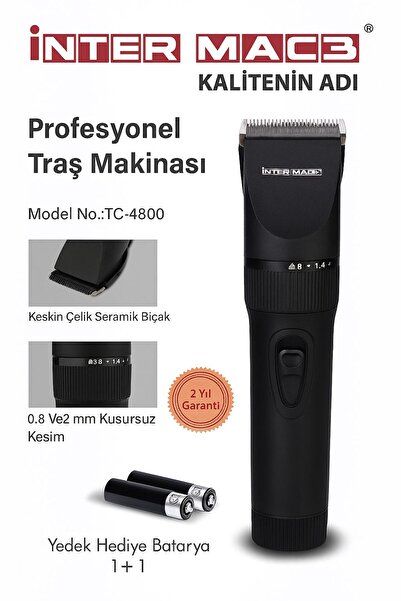 İNTER MAC3 İNTER MAC3 PROFESYONEL TRAŞ MAKİNESİ KALİTENİN ADI