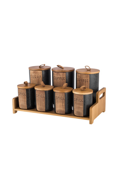 Abareek Al Safa 7-piece spice box set