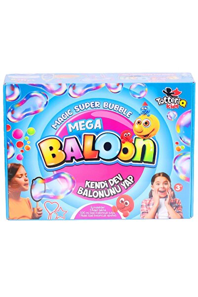 Genel Markalar KİDS MEGA BALOON 7217 MAGİC SÜPER BUBBLE 3+ ( 1 ADET FİYATIDIR)
