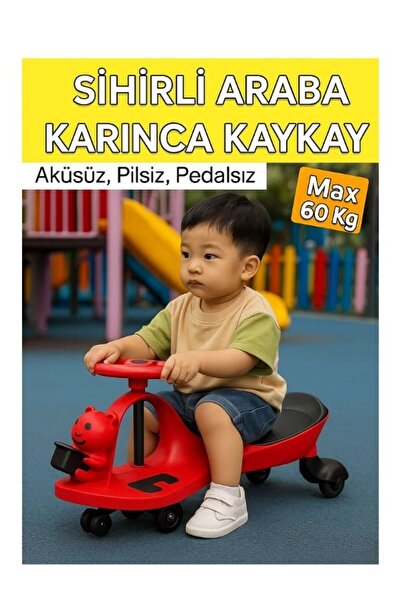 NUNU Sihirli Araba – Jet Karınca-SpeedyAnt-KayKayınca-Çocuk Kaykayı