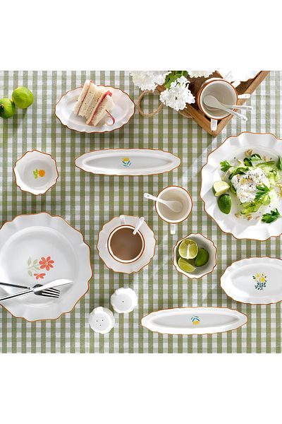 Schafer Fiora Breakfast Set 32 Pieces-Floral