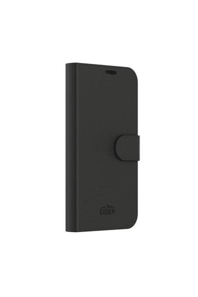 EIGER Husa North Folio Case pentru iPhone 16 Pro Max, Negru